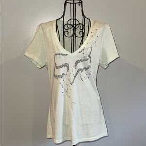 Fox Green Graphic Short Sleeve Tee‎